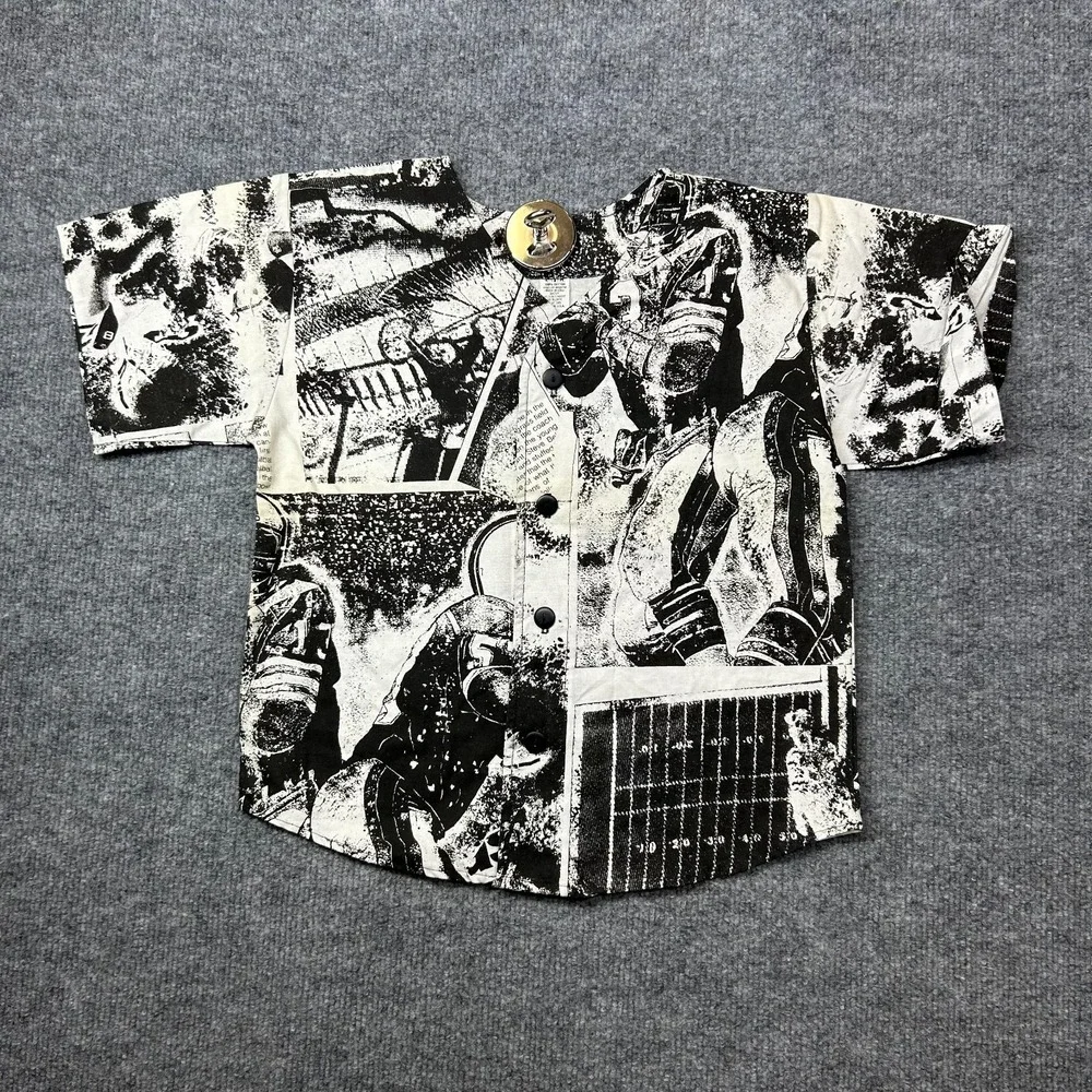 Vintage L.H. American Football Newsprint Matching Set Kids Boys USA Made - Large